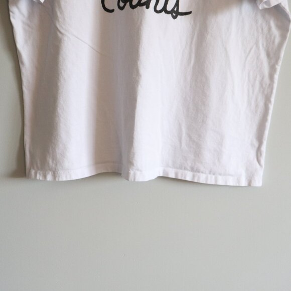 Anthro Citizens of Humanity Sz 1X "Every Mother Counts" Crew Pullover T-Shirt - Picture 8 of 10